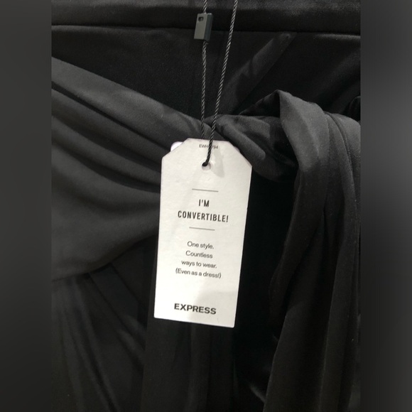 Express Black Backless Dress - Picture 12 of 16